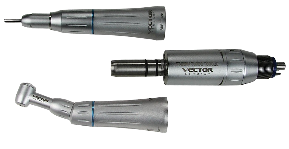 Vector TURBO TORQUE E-Type Motor set, Motor, Straight & Contra Angle (Latch Type)