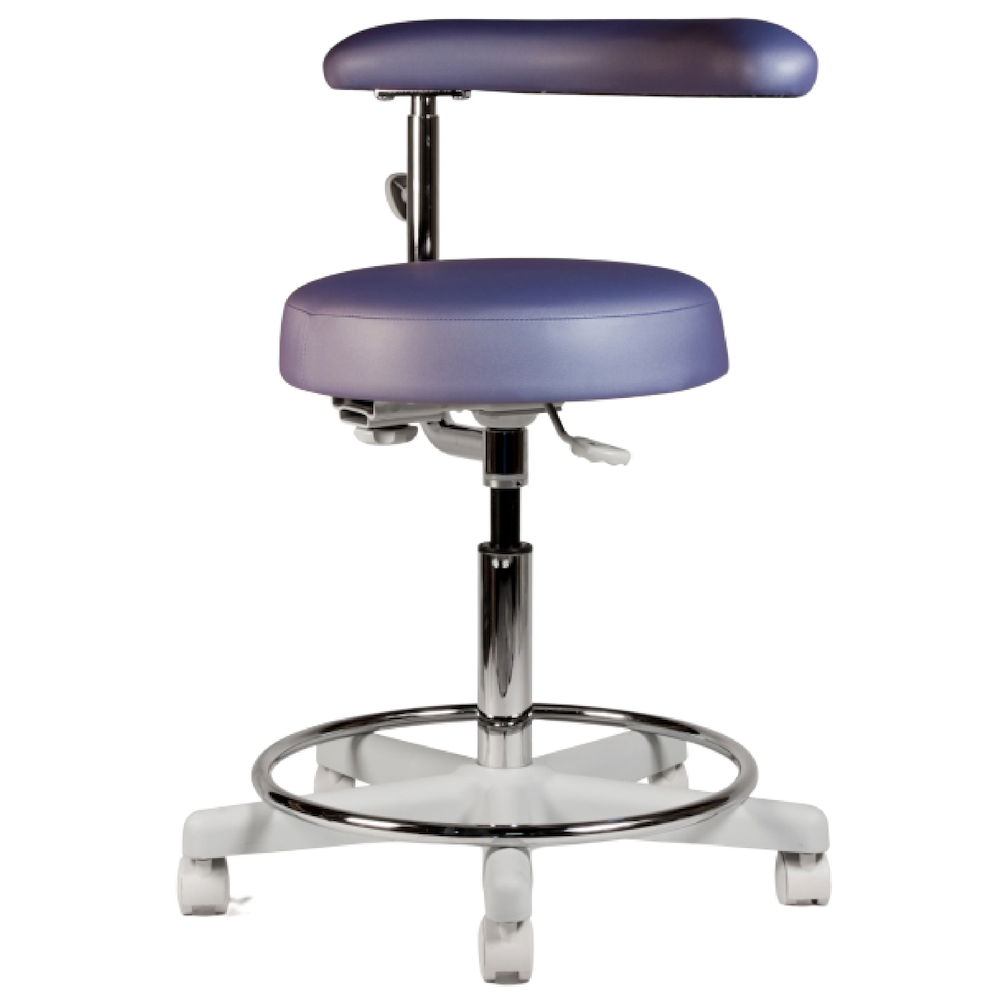 Kobalt Adjustable Hydraulic Stool, Blue