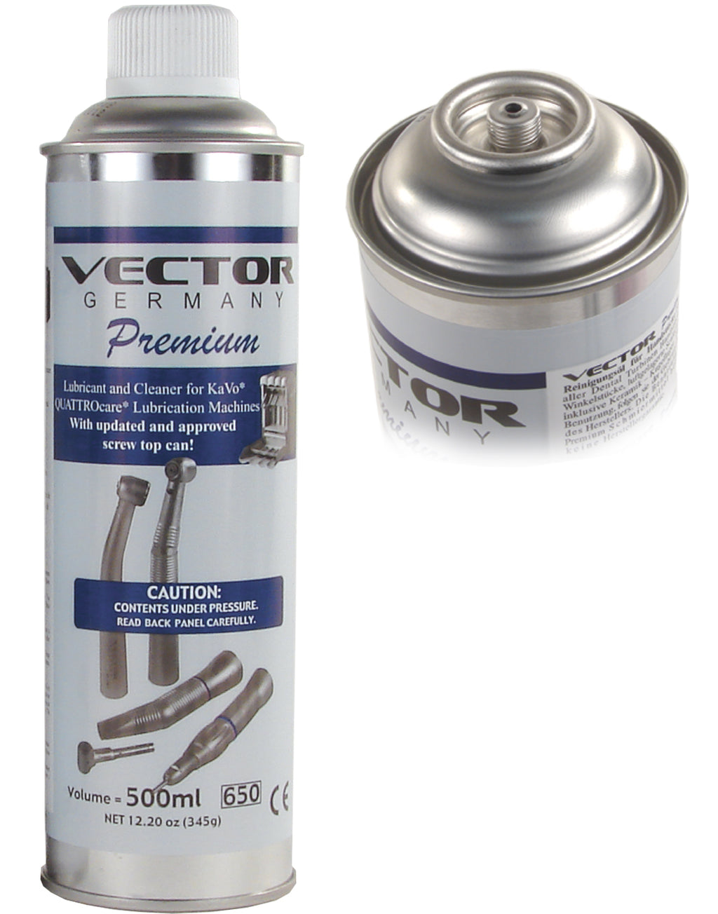 Vector Premium Handpiece Lubricant & Cleaner for Kavo QuattroCare