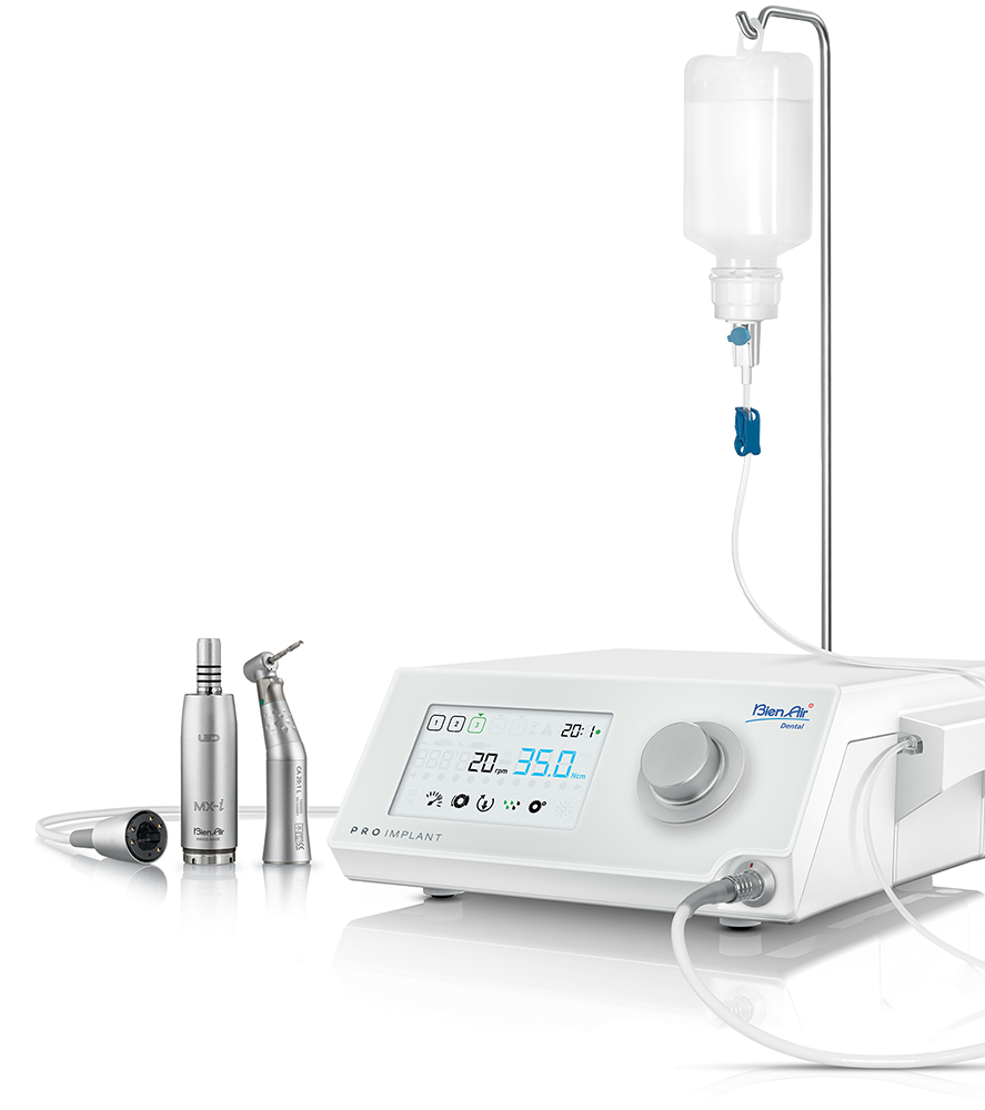 Bien Air Pro Implant LED System Includes Optic 20:1 Bien Air angle